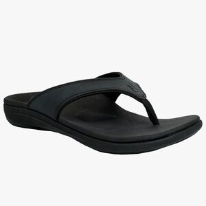 WACO Revitalign Men's Yumi Leather Sandals Flip Flops- Size 14D